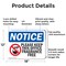 Signmission Please Keep This Office Fragrance Free, 18 in W x Rectangle, Aluminum OS-2PACK-NS-A-1218-L-17499 - alternate 4